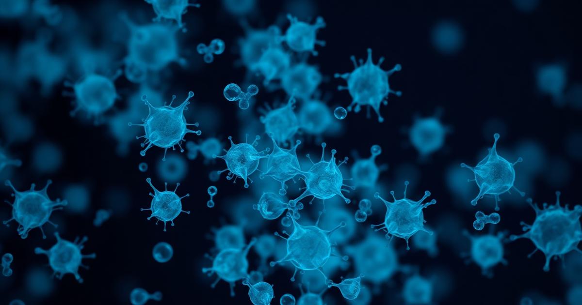 Microscopic visualization of mesenchymal stem cells